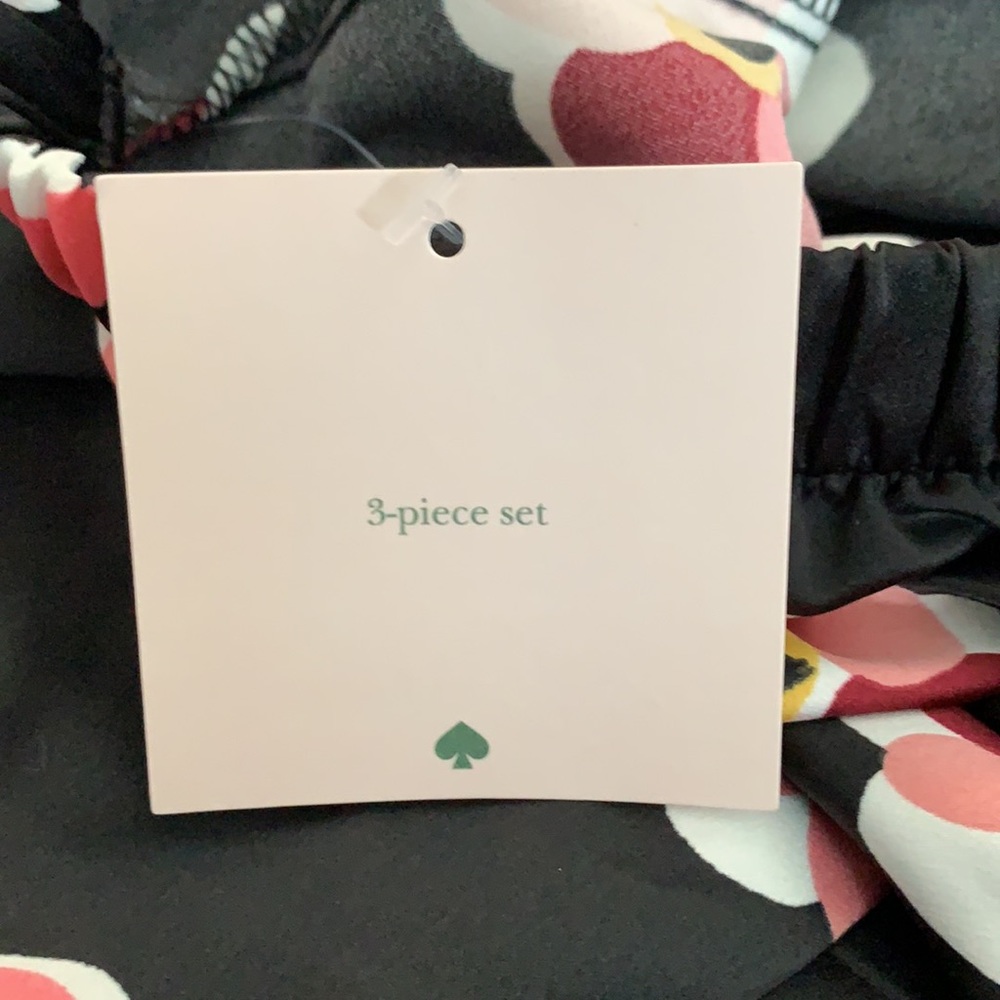 Kate Spade 3pc Pajama Set - Picture 4 of 6